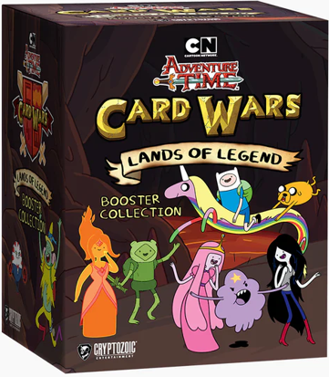 Adventure Time Card Wars: Lands of Legend Booster Collection Board Games Cryptozoic Entertainment Adventure Time Land of Legends