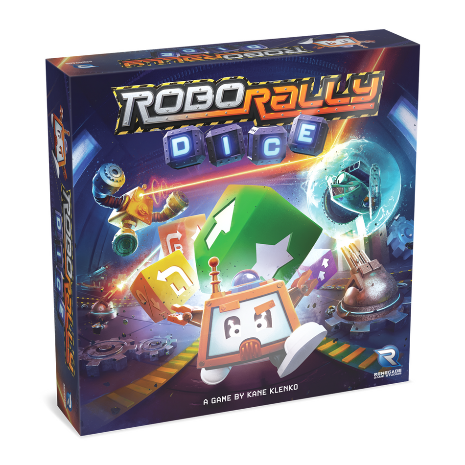 Robo Rally Dice Board Games Renegade Game Studios Robo Rally Dice