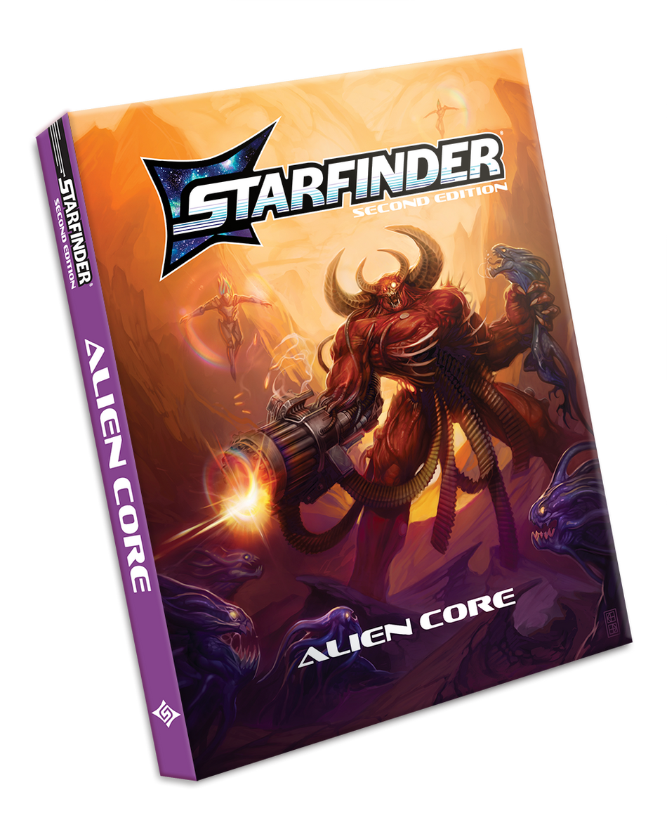 Starfinder 2E Alien Core Pocket Edition Role Playing Games Paizo SF Alien Core PE