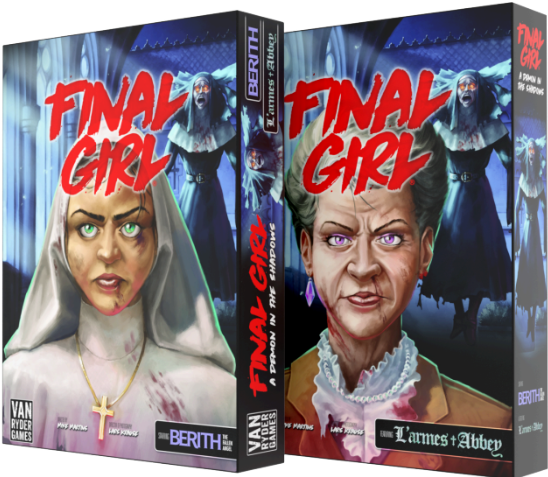 Final Girl: A Demon in the Shadows Feature Film Expansion Board Games Van Ryder Games FG Demon in the Shadows