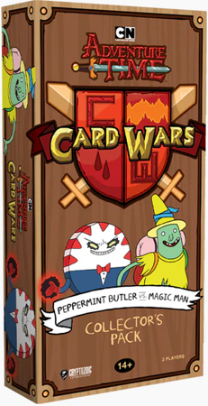 Adventure Time Card Wars: Peppermint Butler vs. Magic Man Collector Pack Board Games Cryptozoic Entertainment Adventure Time Peppermint vs MM CP