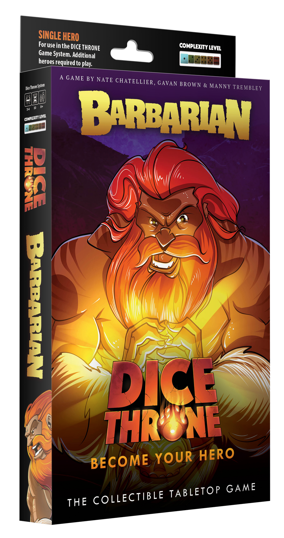 Dice Throne Hero Pack - Barbarian Board Games Roxley Games DT HP Barbarian