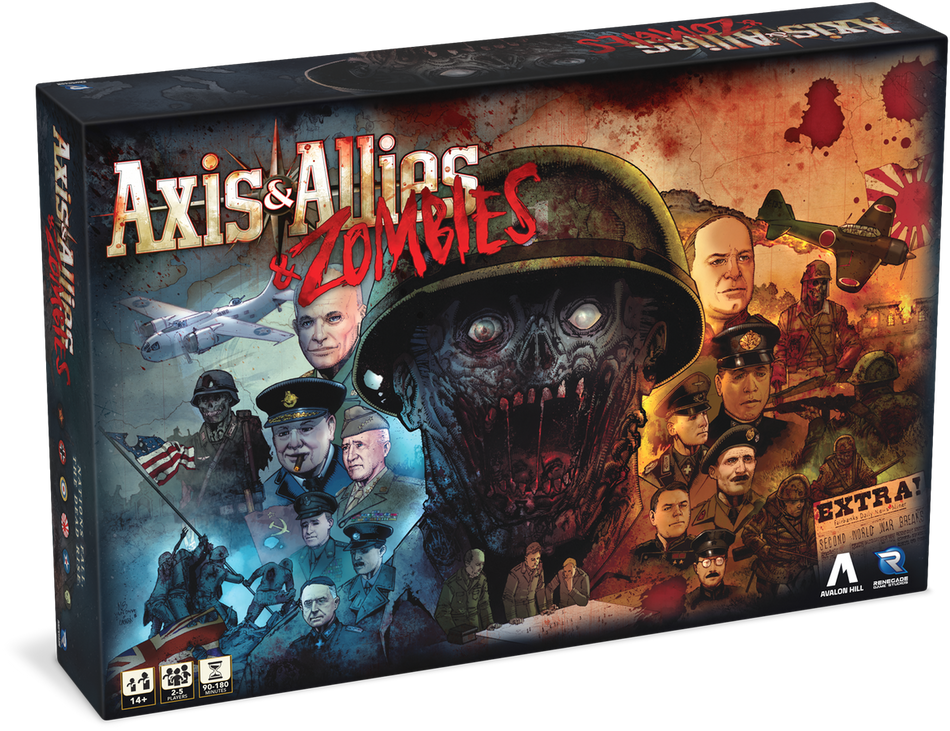 Axis & Allies: Zombies Board Games Renegade Game Studios A&A Zombies