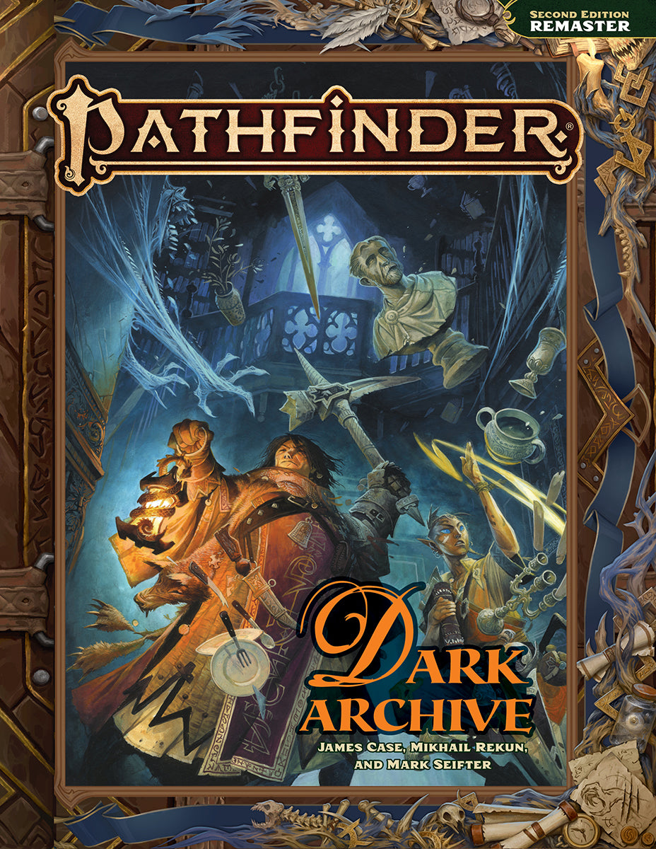 Pathfinder 2E Dark Archive (Remastered) RPG Maps Paizo