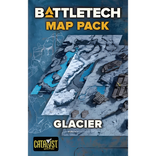 BattleTech Map Pack - Glacier RPG Maps Catalyst Game Labs BT Maps Glacier