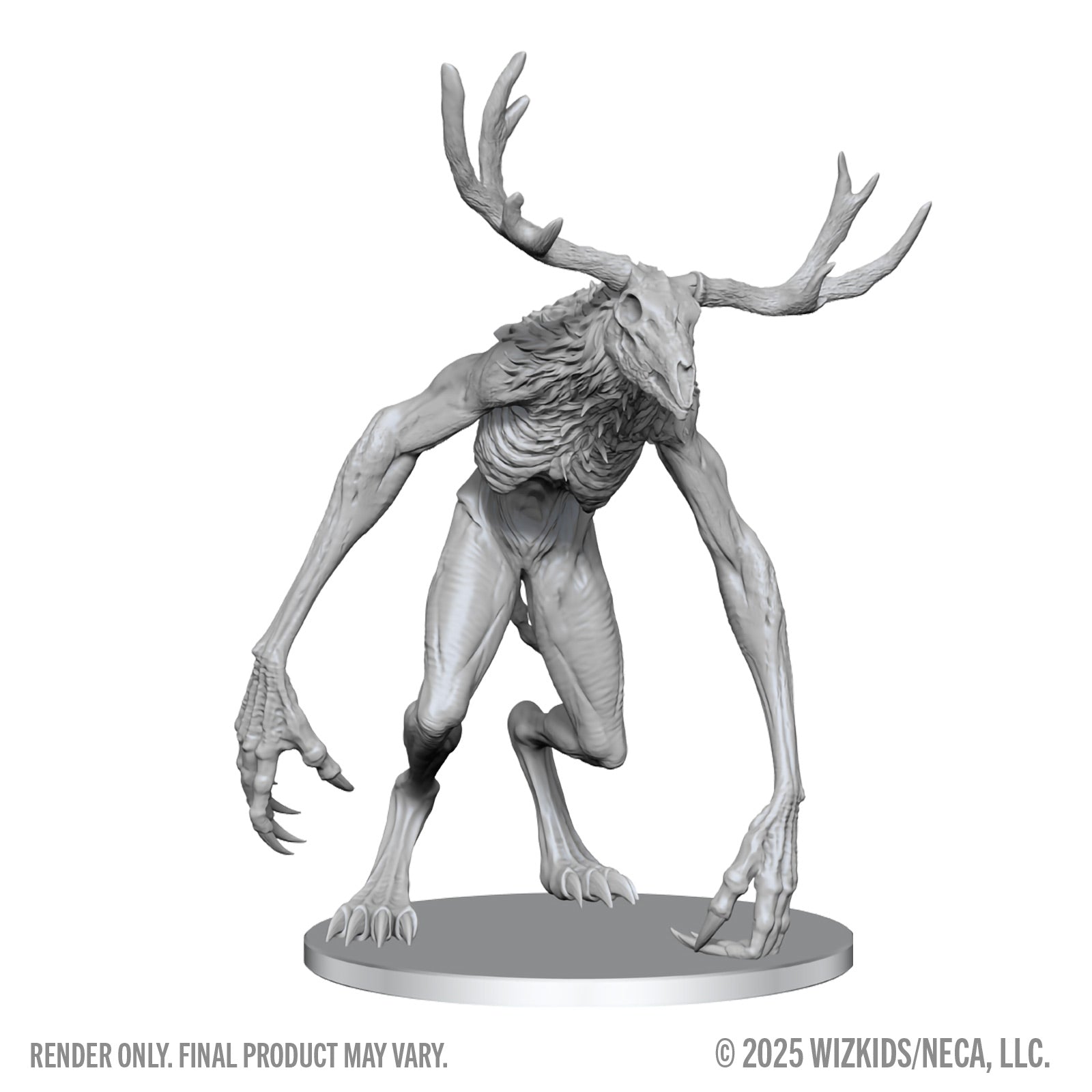 WizKids Deep Cuts Unpainted Miniatures: W28 Wendigo Miniatures WizKids WZK Wendigo