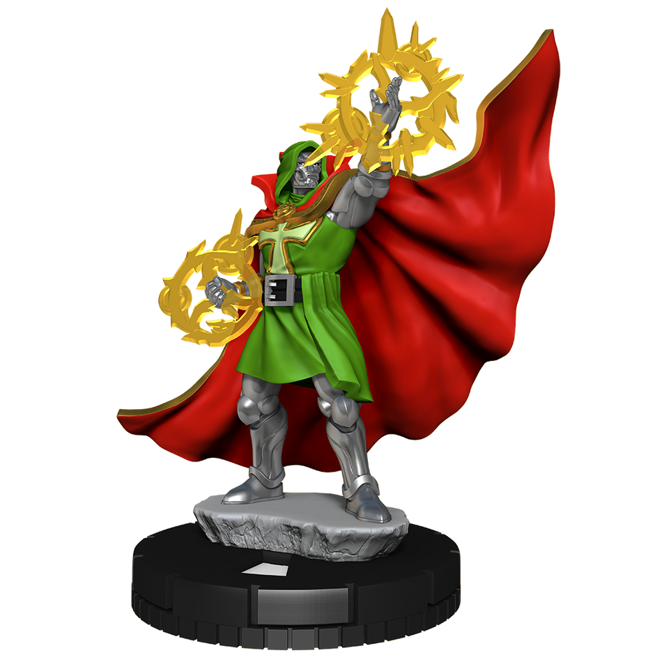 Marvel HeroClix: Thunderbolts Doom Sorcerer Supreme Miniatures WizKids Heroclix Doom Sorcerer
