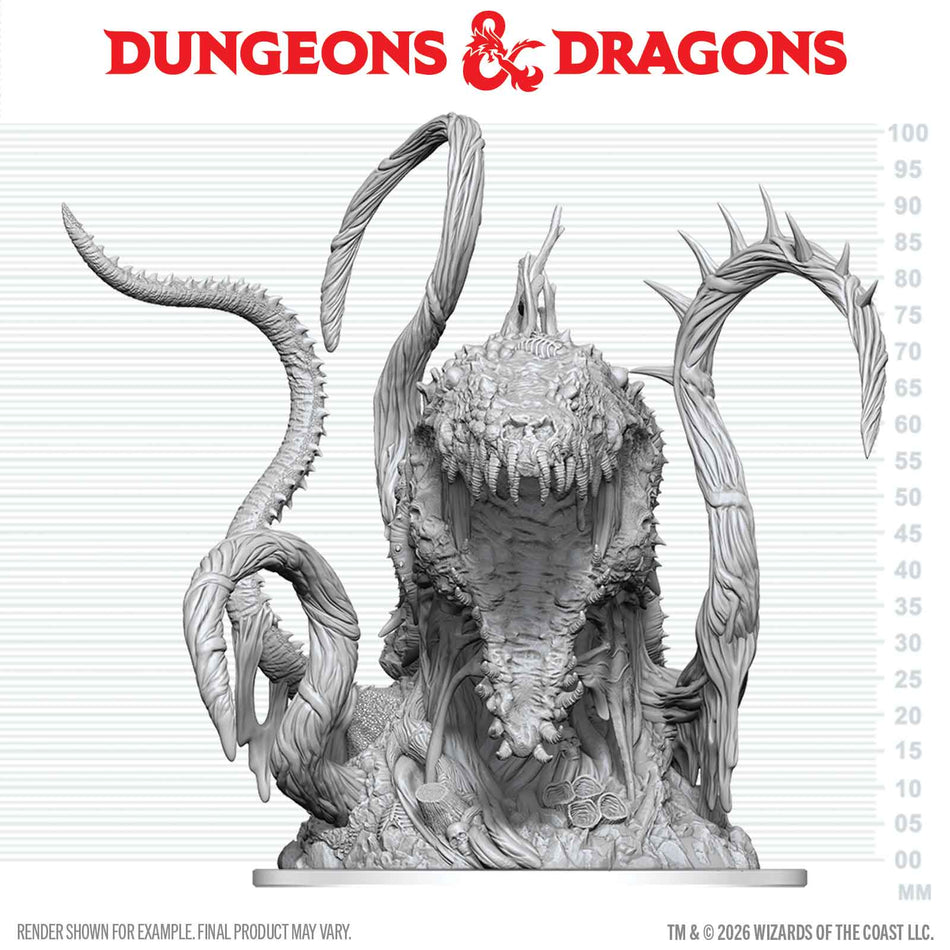 D&D Nolzur's Unpainted Miniatures W29 Spore of Moander Miniatures WizKids D&D NUM W29 Spore of Moander