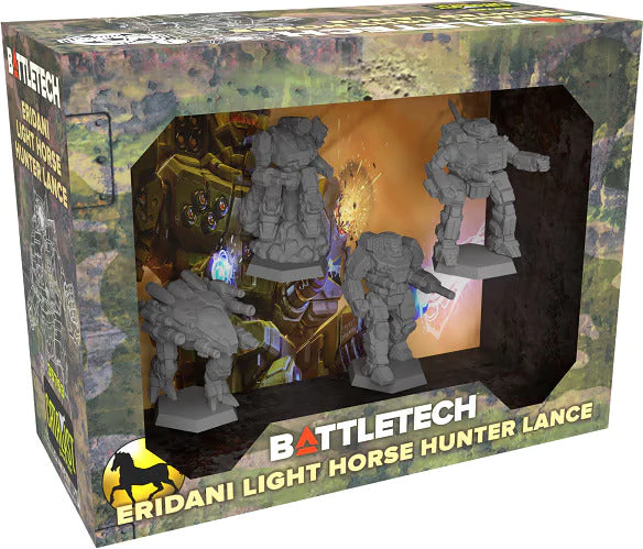 BattleTech: Miniature Force Pack - Eridani Light Horse Hunter Lance Miniatures Catalyst Game Labs BT Eridani Light Horse Hunter Lance