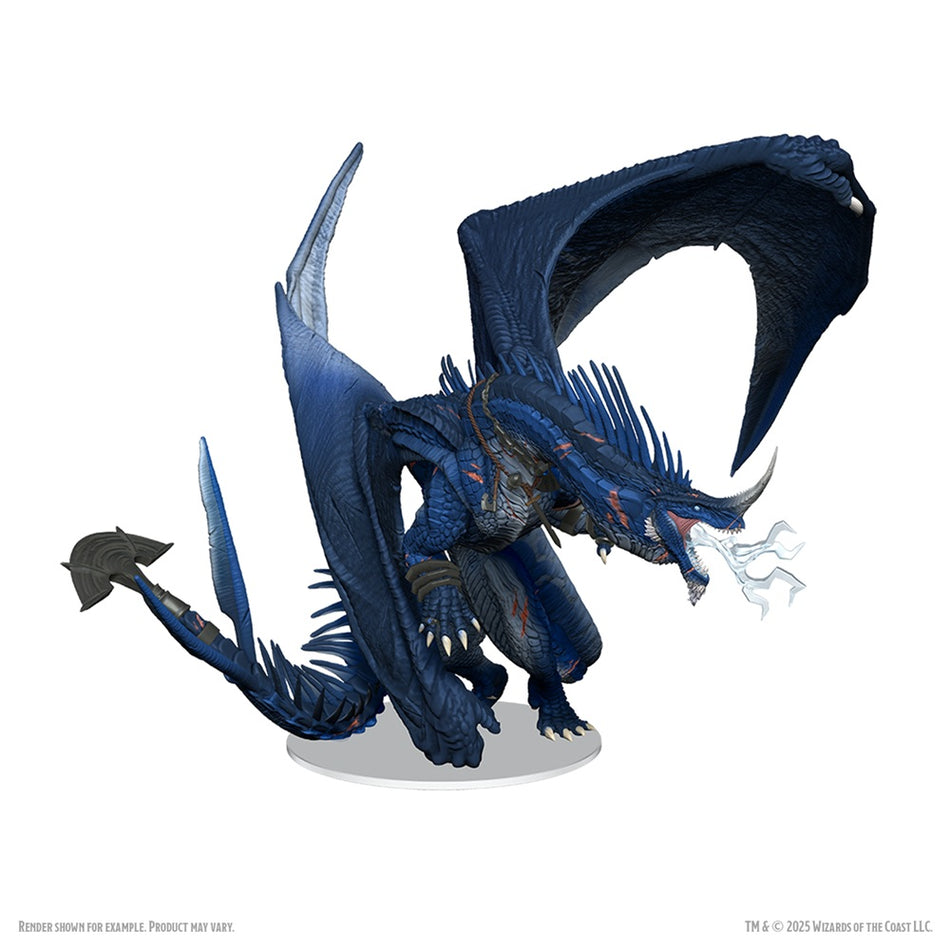 D&D Painted Ancient Blue Dragon Miniatures WizKids D&D Minis Ancient BLU Drgn