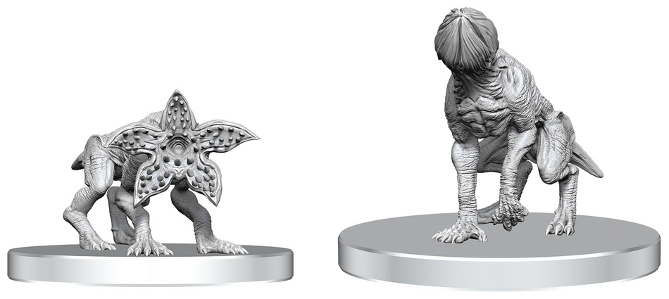 D&D Unpainted Minis Demodogs Miniatures WizKids D&D Minis Demodogs