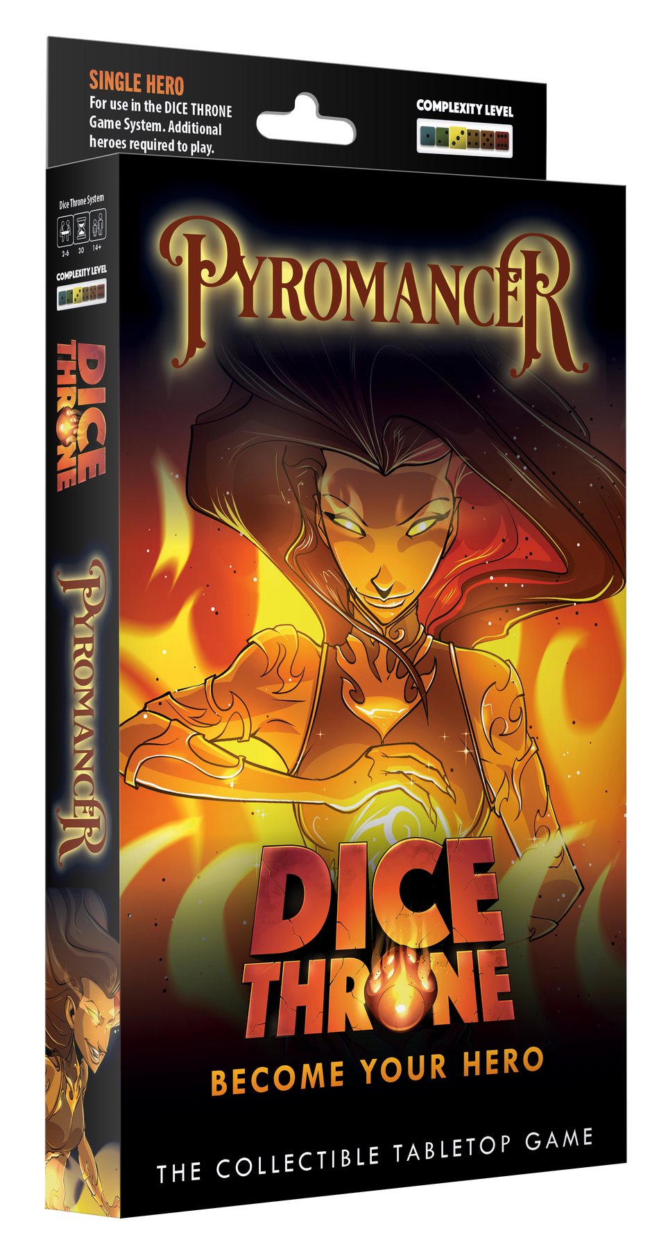 Dice Throne Hero Pack - Pyromancer Board Games Roxley Games DT HP Pyromancer