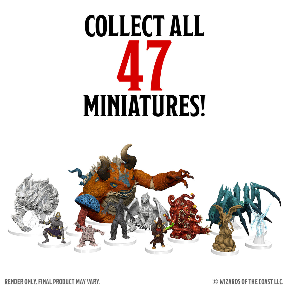 D&D Icons of the Realm Mnster Manual Collection 2 Booster Miniatures WizKids IotR Mon Manual Collection 2