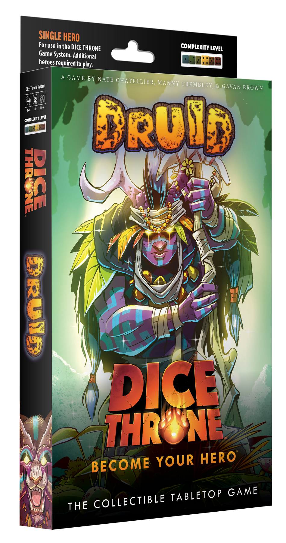 Dice Throne Hero Pack - Druid Board Games Roxley Games DT HP Druid