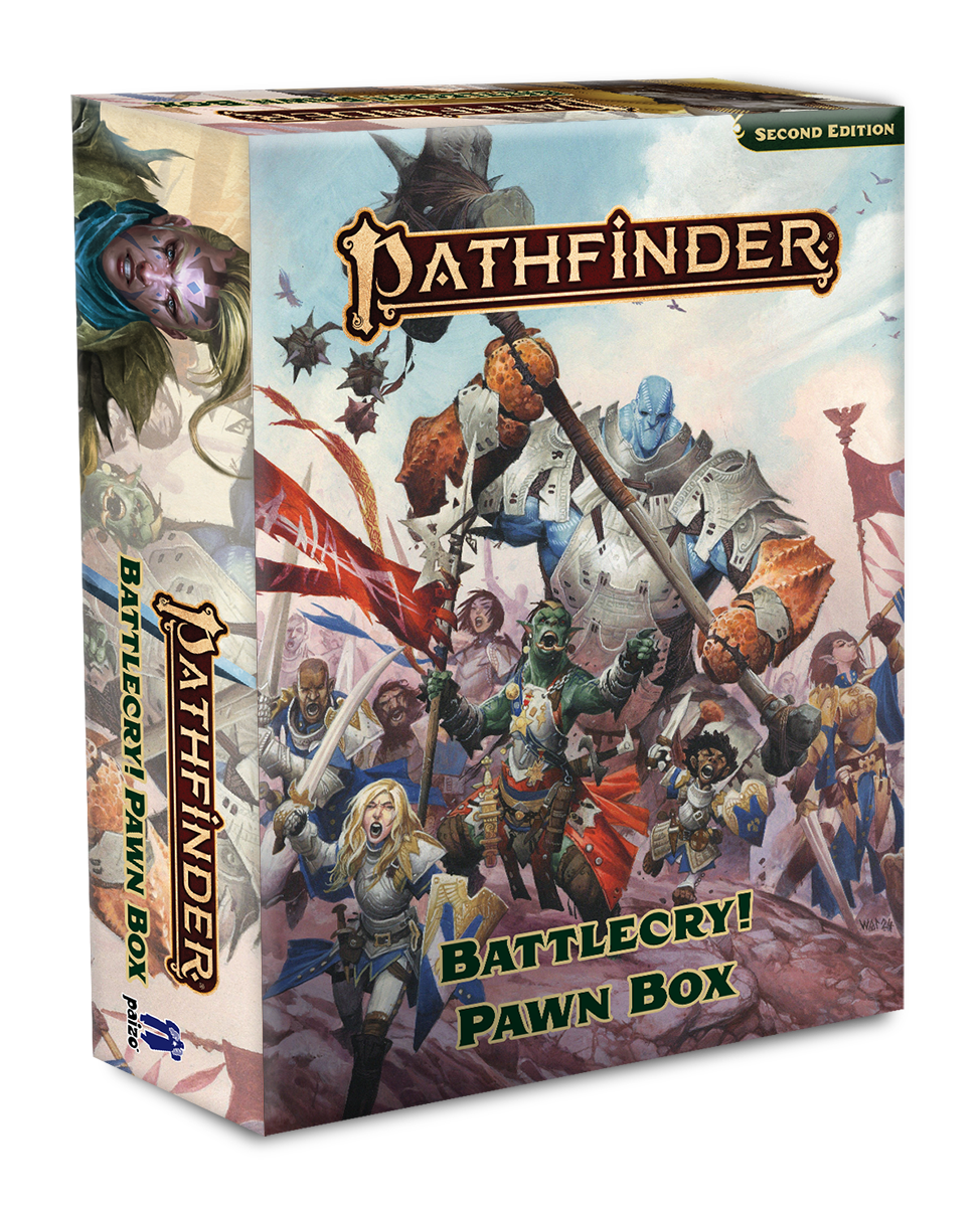 Pathfinder 2E Battlecry! Pawn Box RPG Maps Paizo PF Battlecry! Pawn Box
