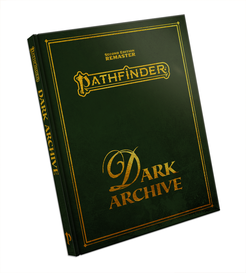 Pathfinder 2E Dark Archive (Remastered) Special Edition RPG Maps Paizo PF Dark Archive (RM) SE