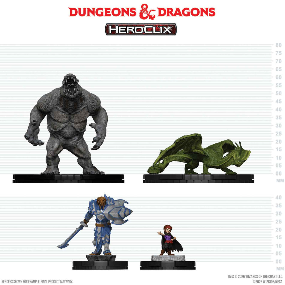 DND HEROCLIX: SERIES ONE RETAIL CHASE BOOSTER Board Games WizKids DND HEROCLIX: SERIES ONE RETAIL CHASE BOOSTER