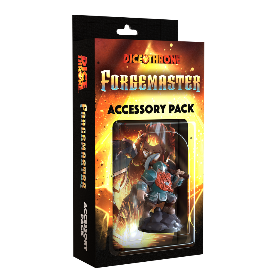 Dice Throne - Forgemaster Accessory Pack Board Games Roxley Games DT AP Forgemaster