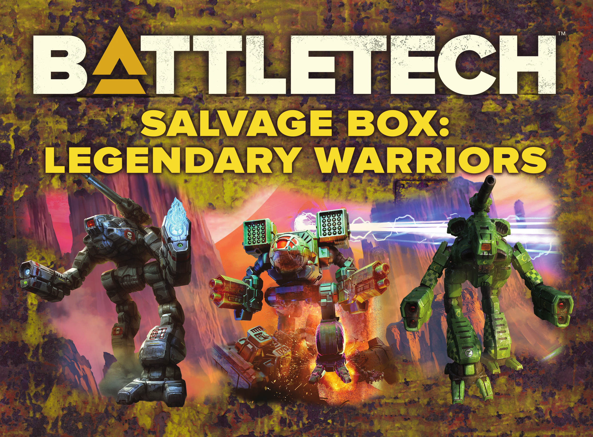 BattleTech: Salvage Box - Legendary Warriors Miniatures Catalyst Game Labs BT Legendary Warriors