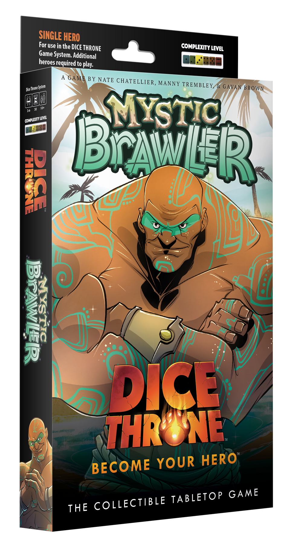 Dice Throne Hero Pack - Mystic Brawler Board Games Roxley Games DT Hero Pack Mystic Brawler