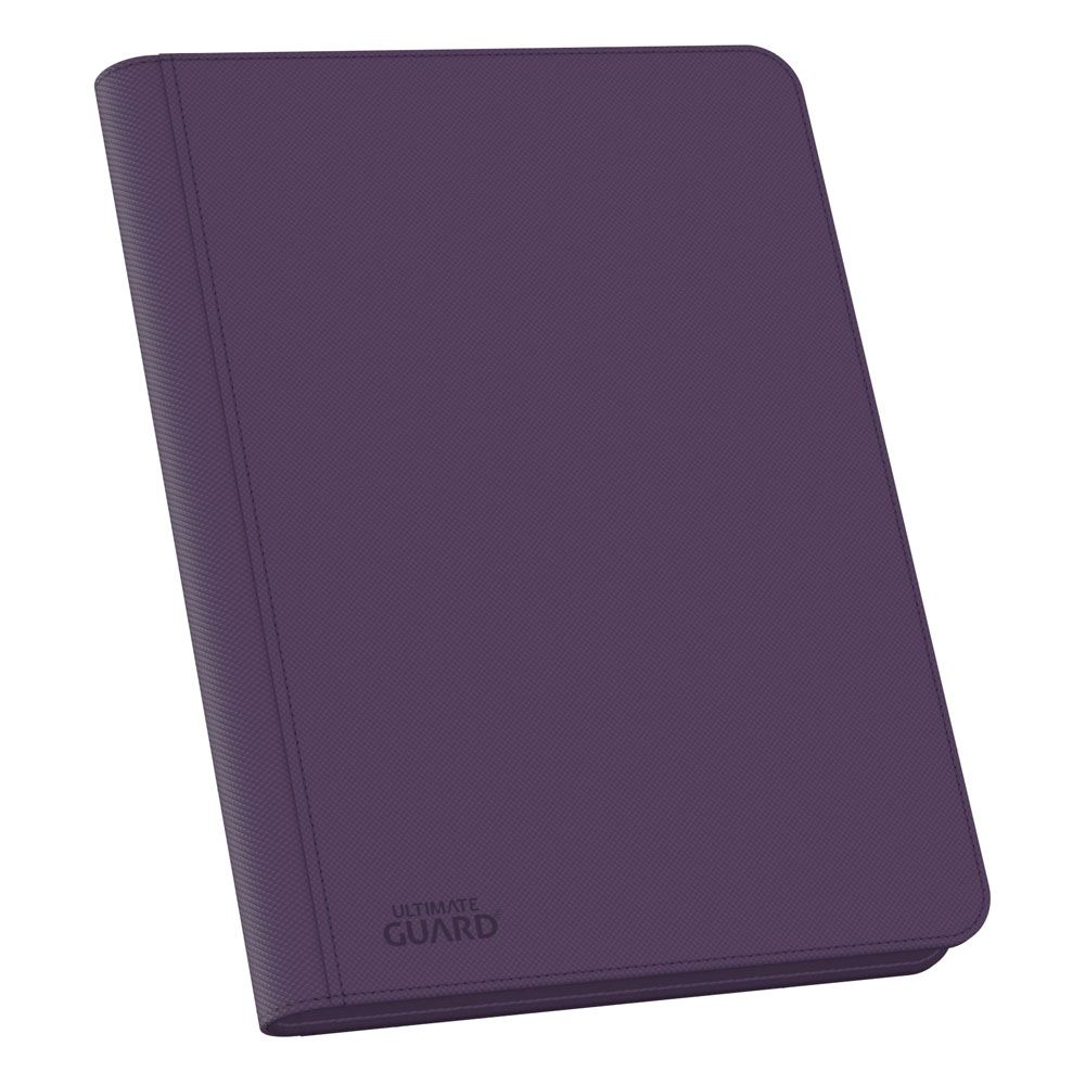 Ultimate Guard 12pkt QuadRow Zipfolio Binder Purple (10438) Supplies Ultimate Guard