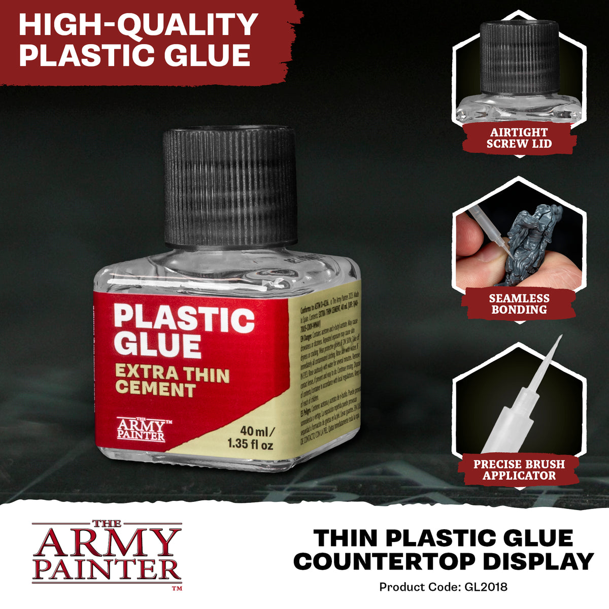 Thin Plastic Glue Supplies Army Painter Thin Plastic Glue
