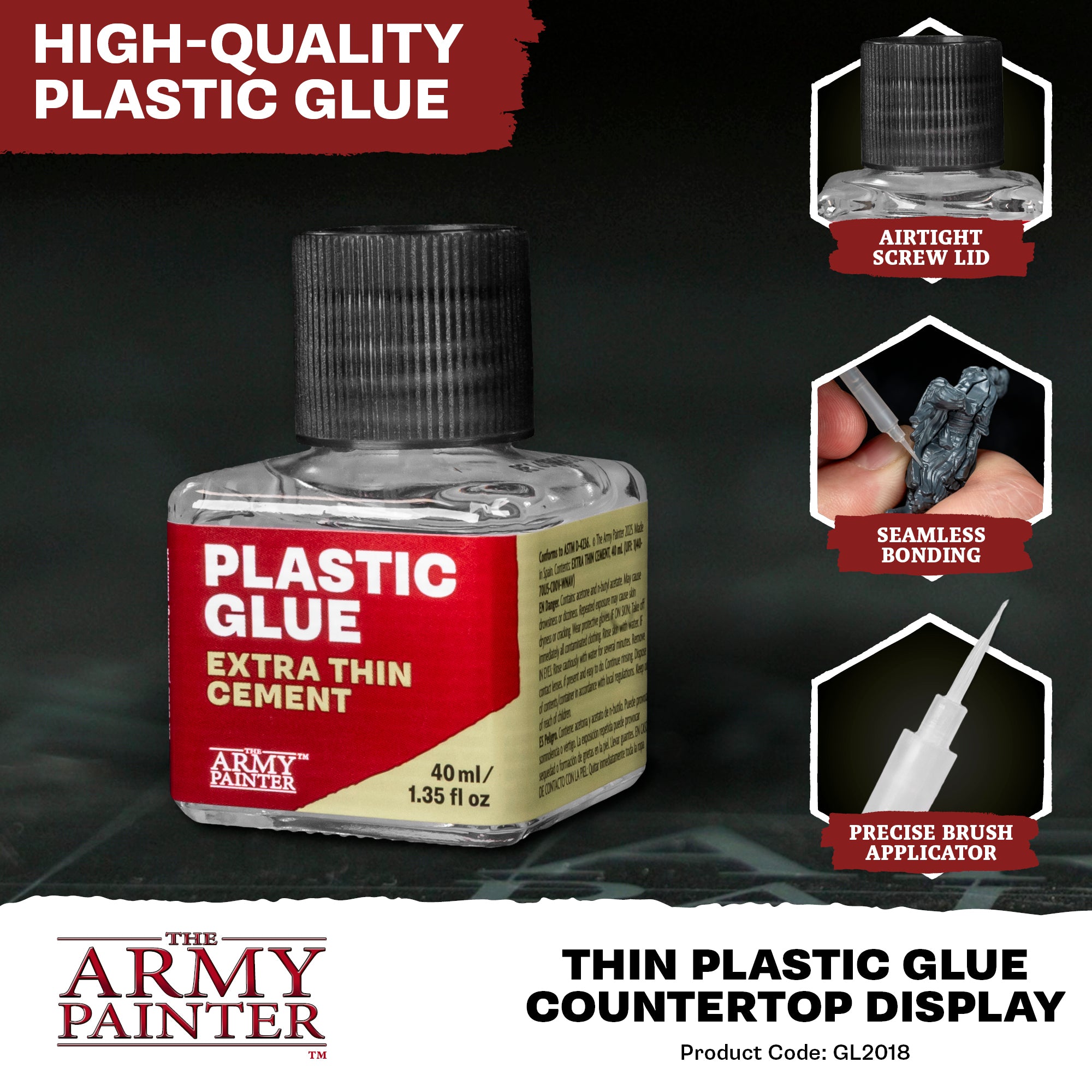 Thin Plastic Glue Supplies Army Painter Thin Plastic Glue