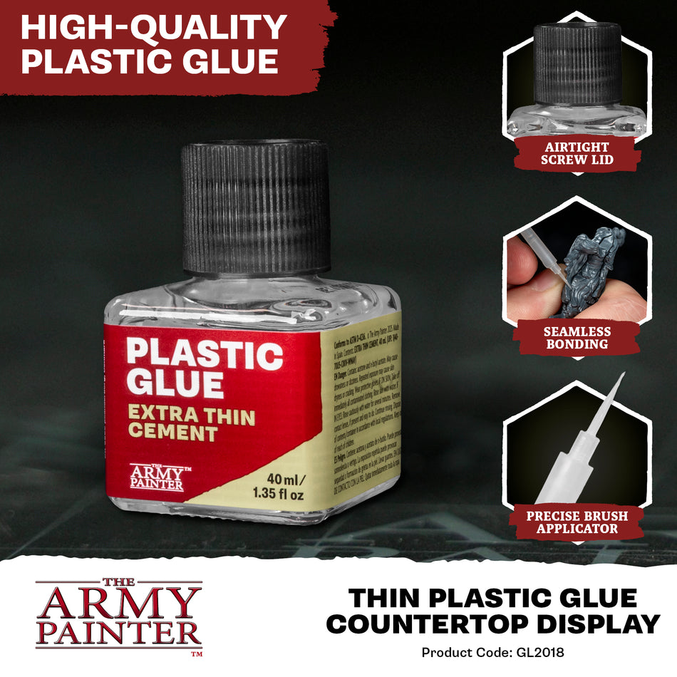 Thin Plastic Glue Supplies Army Painter Thin Plastic Glue