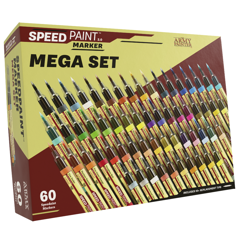 Speedpaint Marker: Mega Set Paints Army Painter Speedpaint Marker: Mega Set
