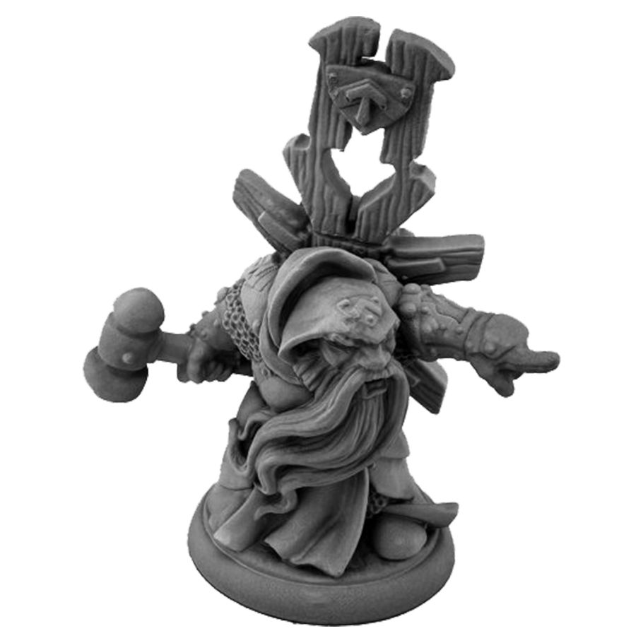 Reaper Legends: Ivar, Dwarf Priest Miniatures Reaper Miniatures