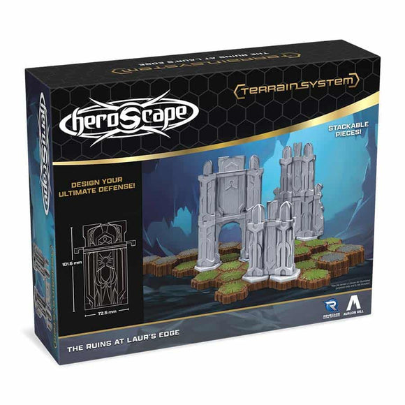 Heroscape: The Ruins at Laur’s Edge Terrain Expansion Miniatures Renegade Game Studios