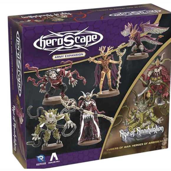 Heroscape: Heroes of Arboreas Army Expansion (2 Options) Miniatures Renegade Game Studios