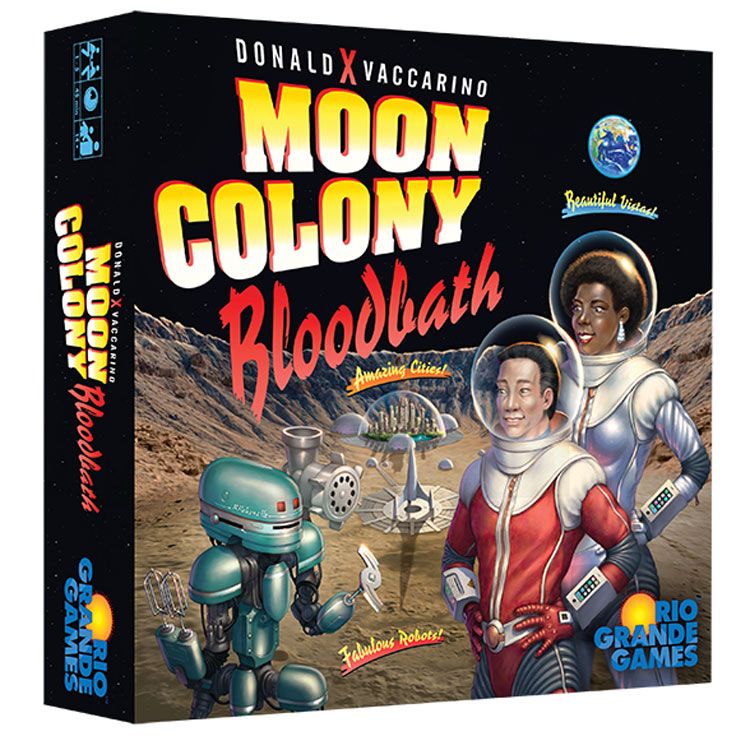 Moon Colony Bloodbath Board Games Rio Grande Games Moon Colony Bloodbath