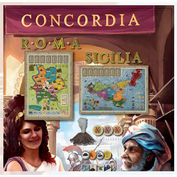 Concordia: Roma/Sicilia Board Games Rio Grande Games   