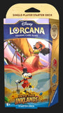 Disney Lorcana TCG: Into the Inklands Starter Deck (2 options) Trading Card Games Ravensburger ITI SD Ruby & Sapphire