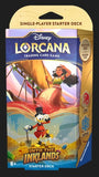 Disney Lorcana TCG: Into the Inklands Starter Deck (2 options) Trading Card Games Ravensburger LOR ITI SD Ruby & Sapphire  