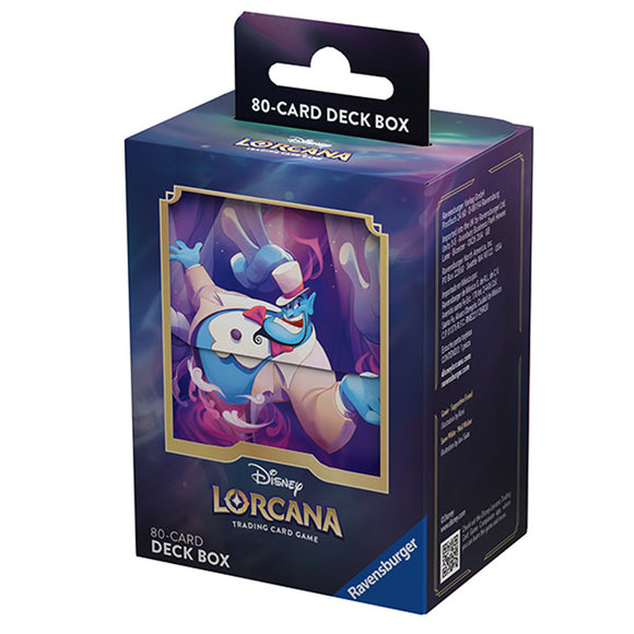 Disney Lorcana Deck Box 80: Ursula's Return (2 options) Supplies Ravensburger DB URT Genie