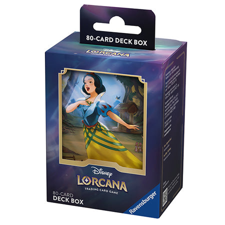 Disney Lorcana Deck Box 80: Ursula's Return (2 options) Supplies Ravensburger DB URT Snow White