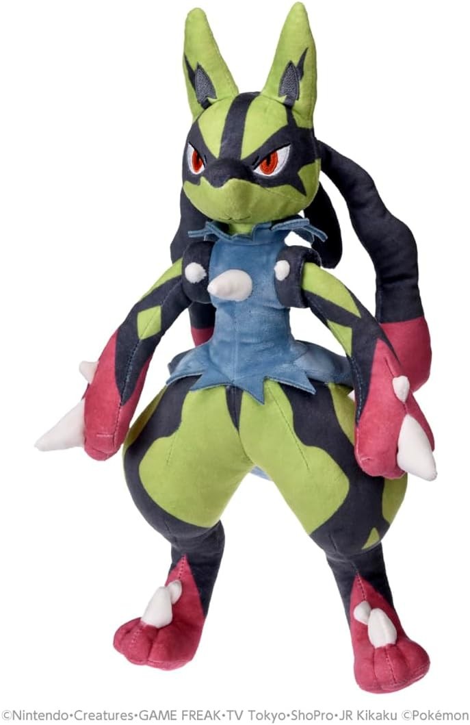 Takaratomy Shiny Mega Lucario Plush Toys TOMY International