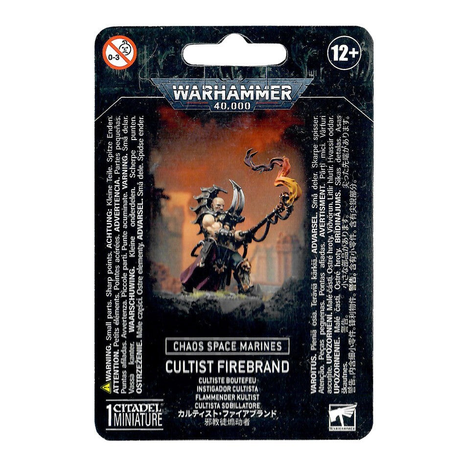 Warhammer 40K Chaos Space Marines: Cultist Firebrand Miniatures Games Workshop