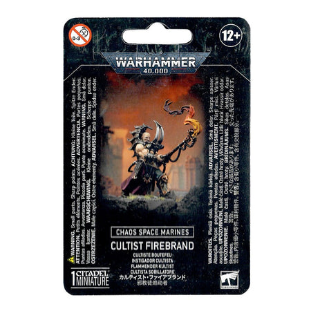 Warhammer 40K Chaos Space Marines: Cultist Firebrand Miniatures Games Workshop