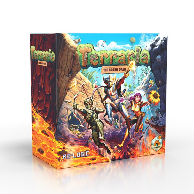 Terraria: The Board Game (Gold) Board Games Re-Logic Terraria: The Board Game (GOLD)