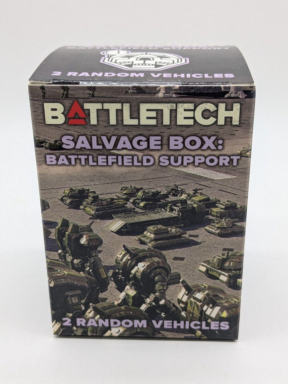 BattleTech Salvage Box: Battlefield Support Miniatures Catalyst Game Labs