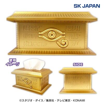 Yu-Gi-Oh! Duel monsters Golden Casket Tissue Case Toys JBK International YGO Tissue Casket