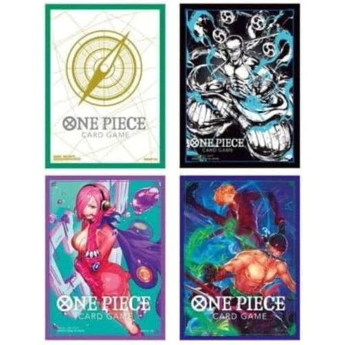 One Piece TCG 70ct Official Sleeves Assortment 5 (4 options) Supplies Bandai   