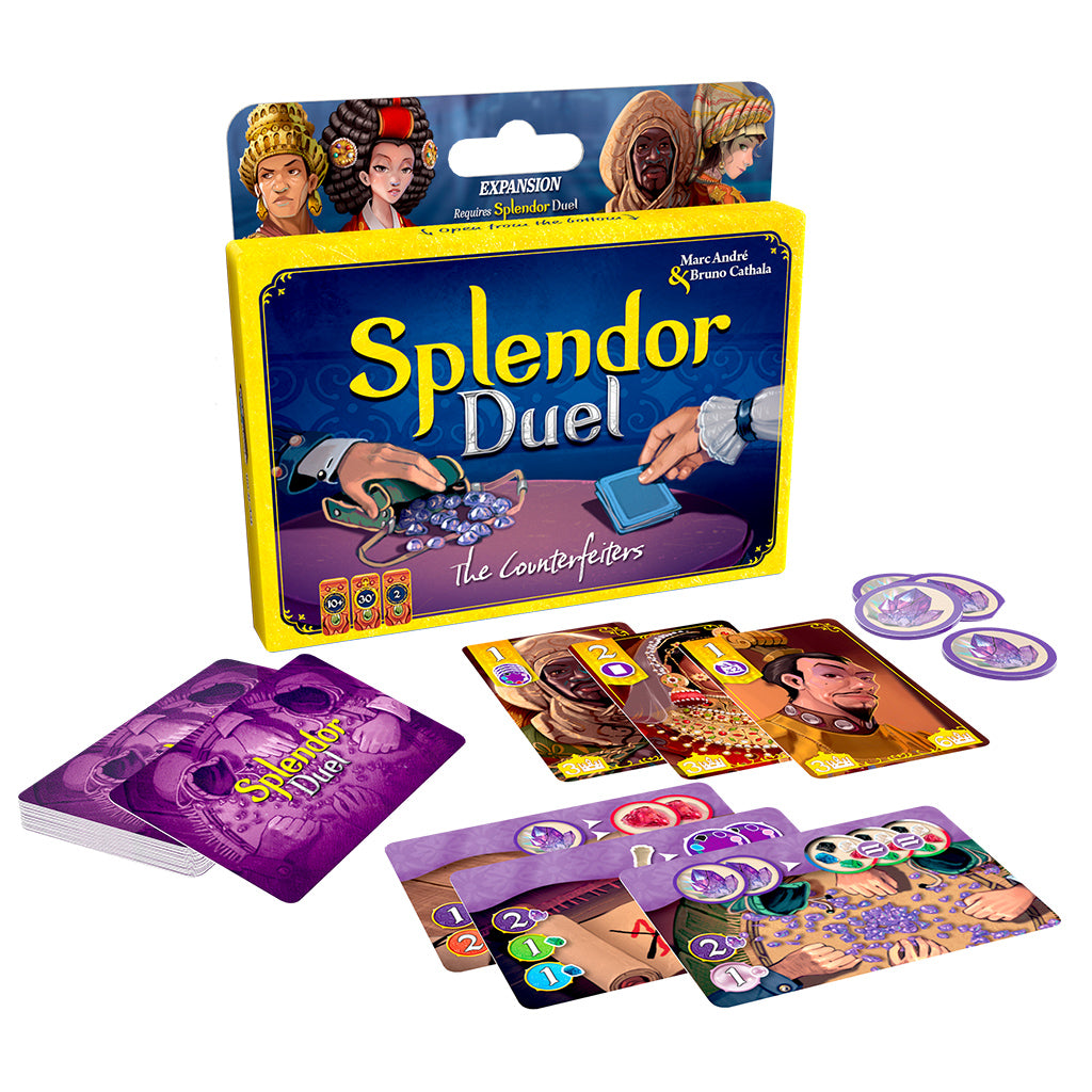 Splendor Duel: The Counterfeiters Expansion Board Games Asmodee Splendor Duel: The Counterfeiters Exp