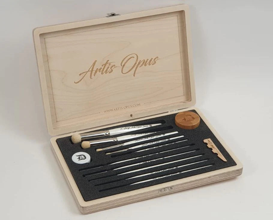 Artis Opus Series D and M Complete 10-Brush Set Paints Other   