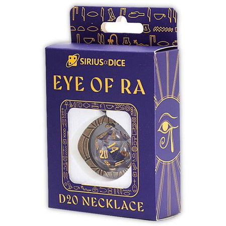 Sirius Dice Eye of Ra d20 Necklace Dice Sirius Dice   