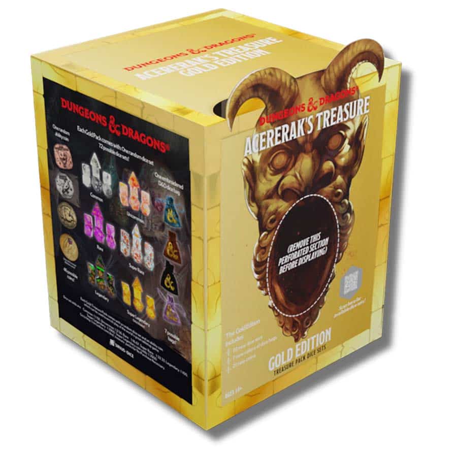 Acererak's Treasure Blind Bag - Gold Edition Dice Sirius Dice   