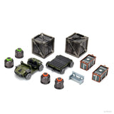 Starfinder Battles: Planets of Peril Docking Bay Premium Set Miniatures WizKids